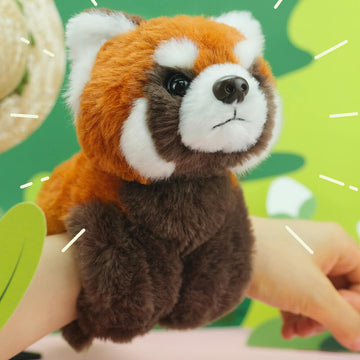 Red Panda Stuffed Plush Slap Bracelet
